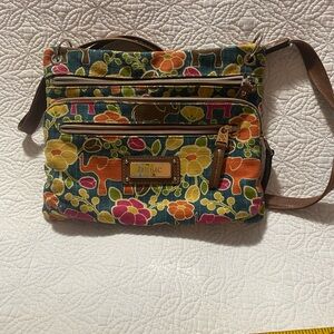 Relic Colorful Floral Crossbody Bag